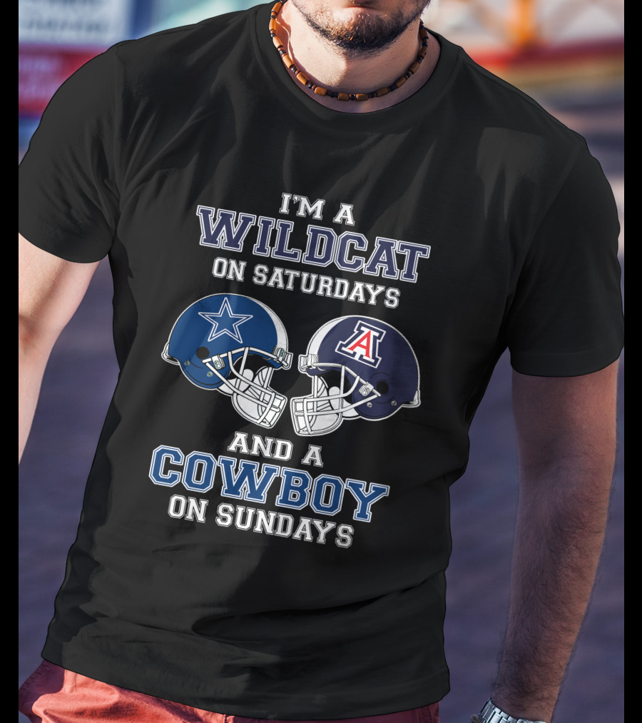 Wildcat On Saturdays Cowboy On Sundays T-Shirt