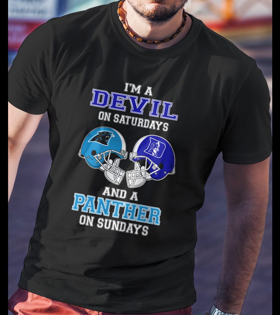 I'm A Devil On Saturdays And A Panther On Sundays T-Shirt