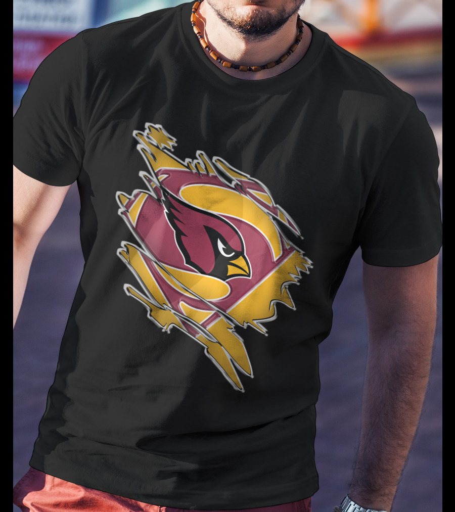Cardinals Super Hero Emblem Display T-Shirt