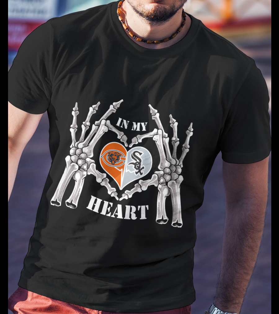 Bears White Sox In My Heart T-Shirt
