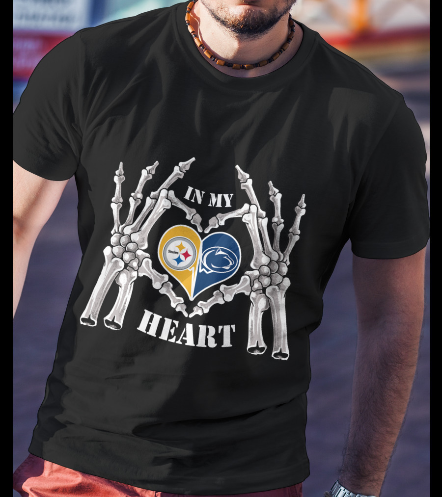 In My Heart Steelers Penn State T-Shirt