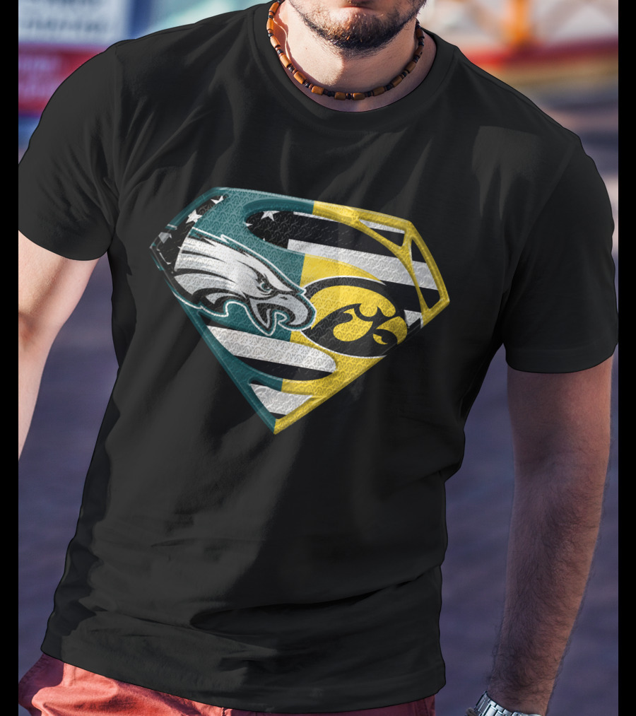 Philadelphia Eagles Iowa Hawkeyes Spm 9 Super T-Shirt