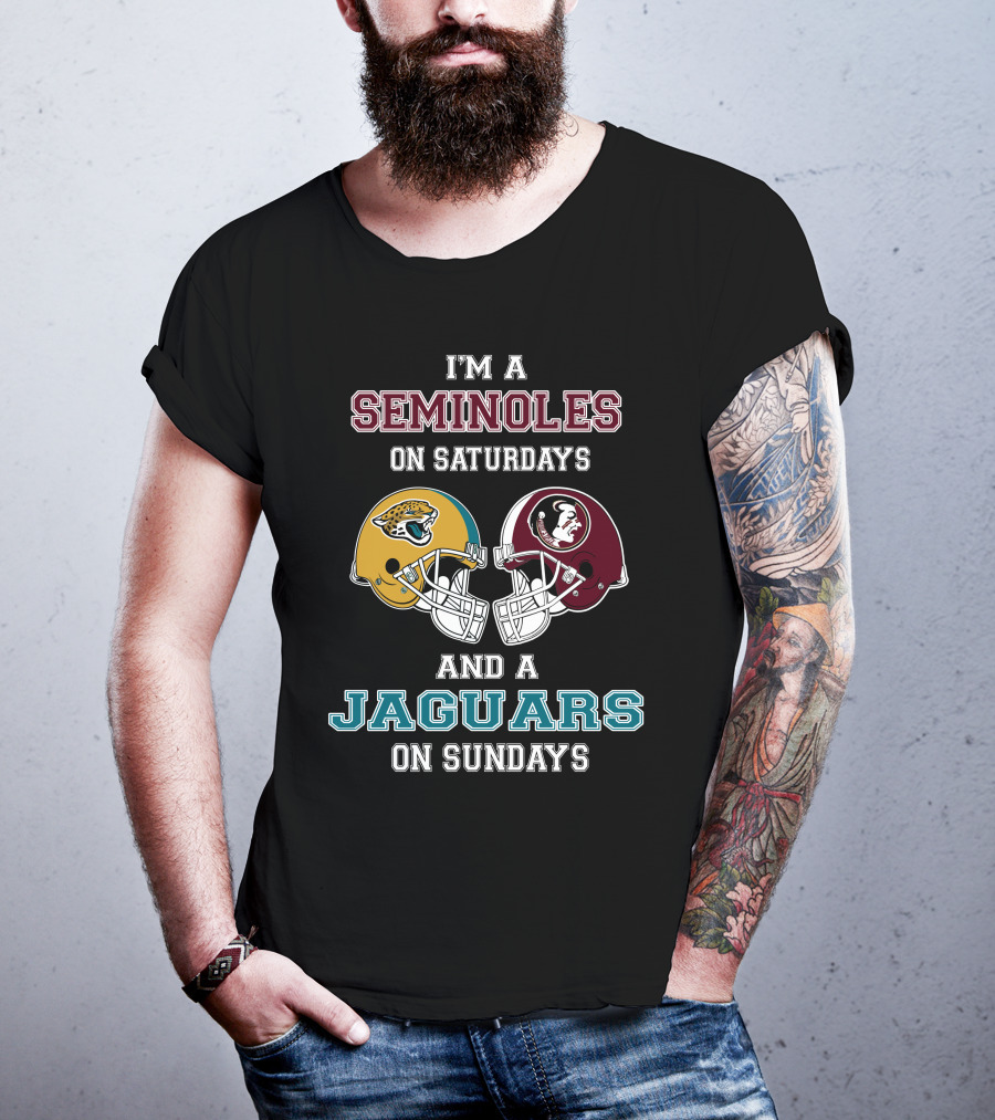 I'm A Seminoles On Saturdays And A Jaguars On Sundays T-Shirt