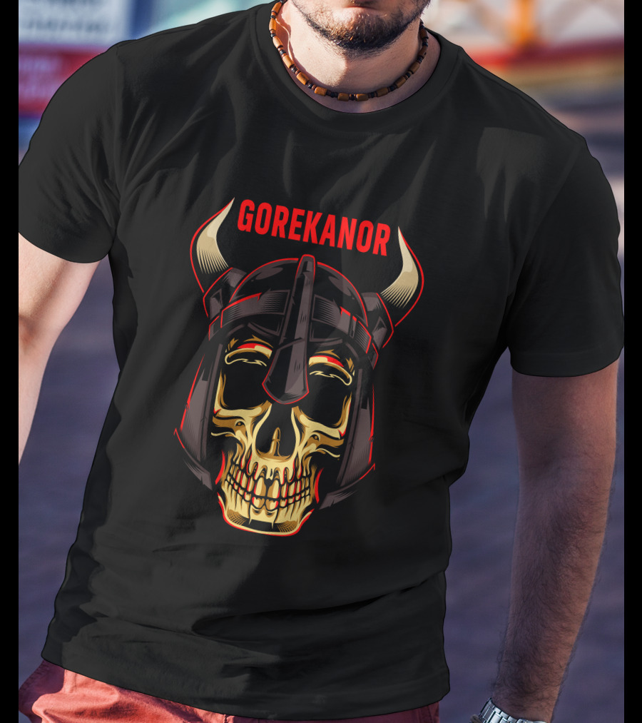 Gorekanor Skull Viking T-Shirt