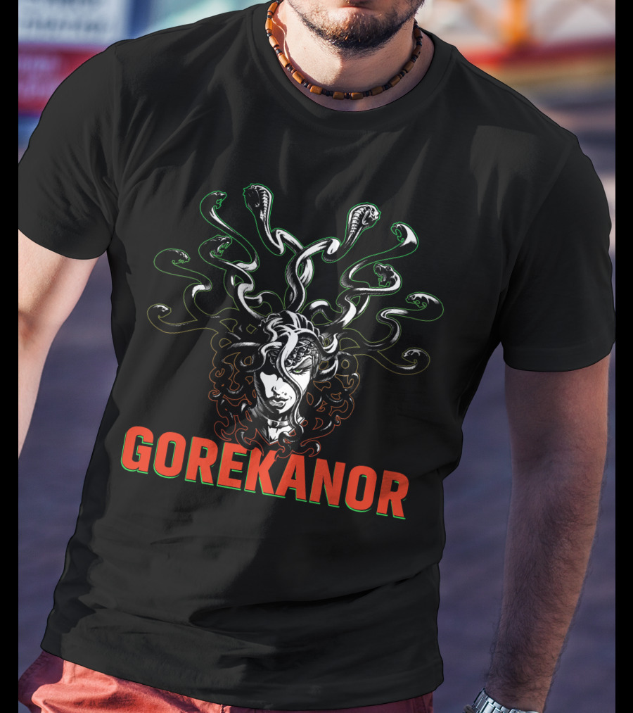 Gorekanor Medusa Snake Hair T-Shirt