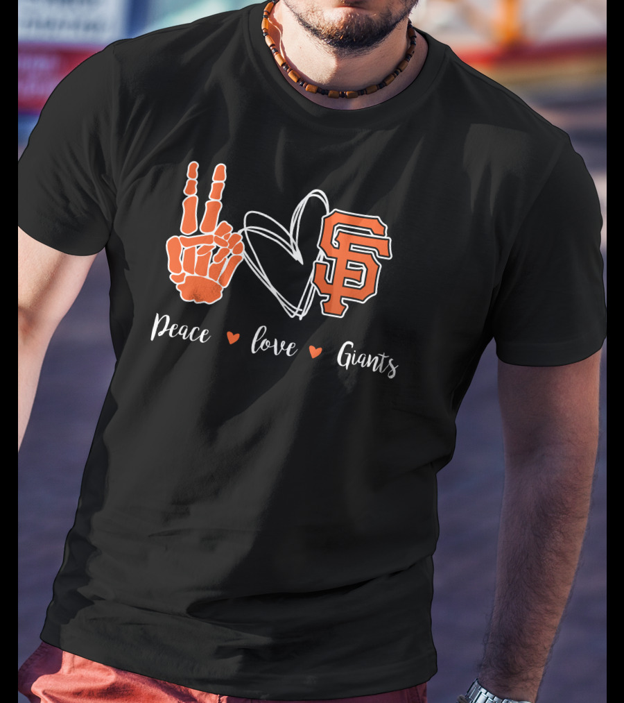 Peace Love San Francisco Giants T-Shirt