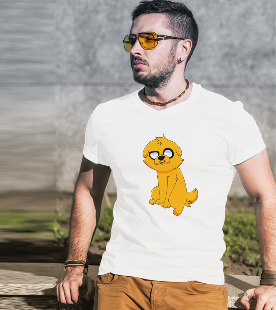 Jake Adventure Time Character T-Shirt