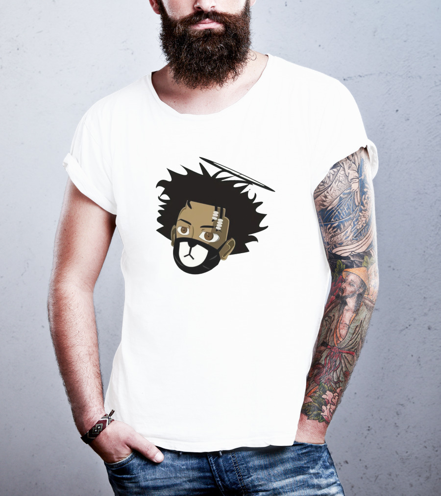 Bape Masked Character Halo Icon Brown Eyes T-Shirt