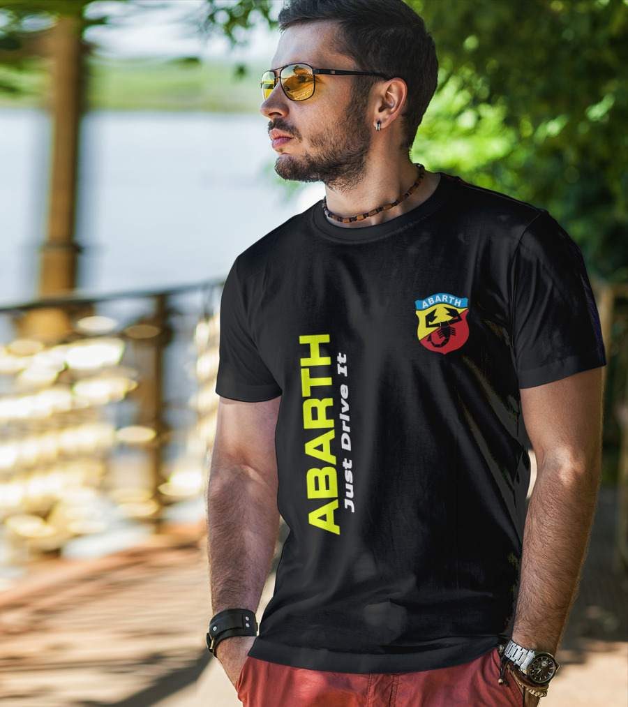 ABARTH Just Drive It Scorpion T-Shirt
