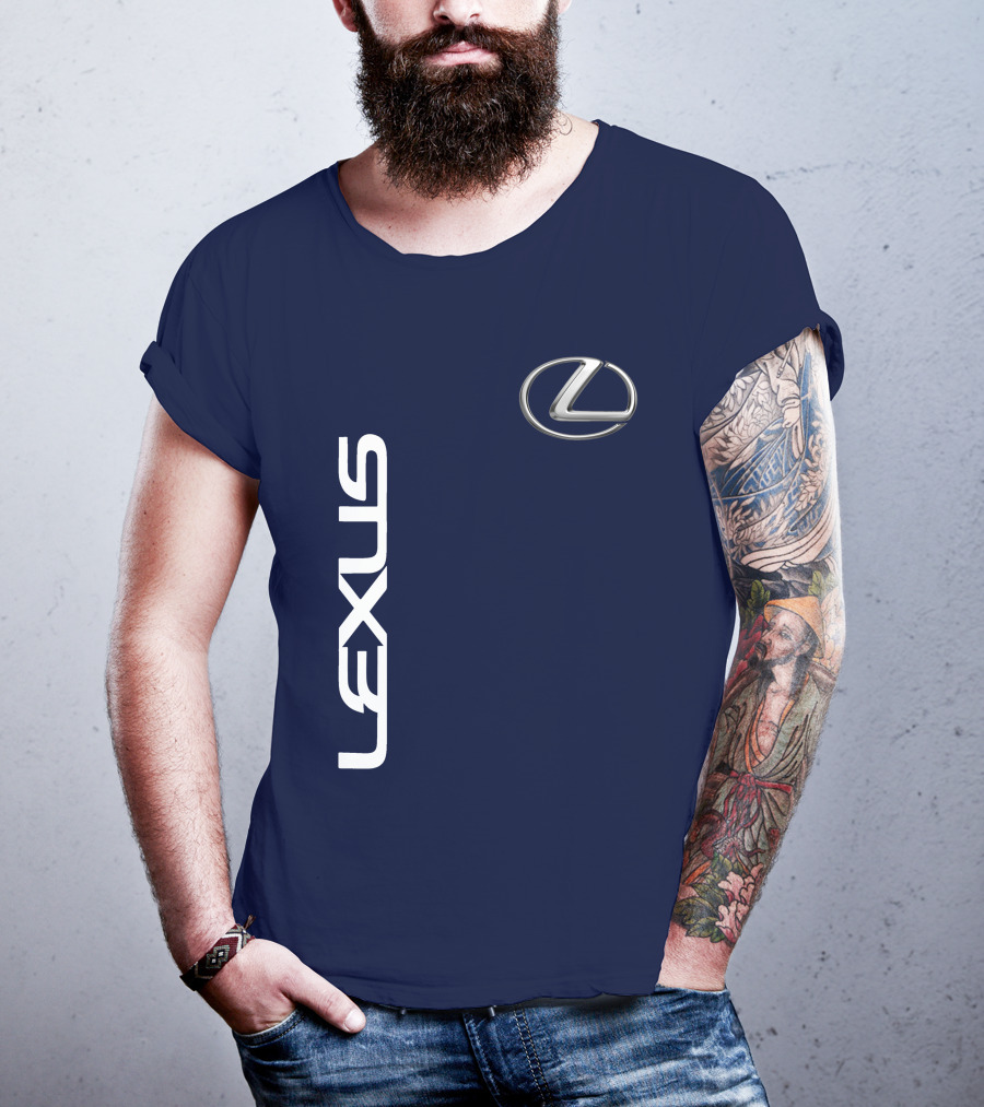 LEXUS Logo Icon Blue Background T-Shirt