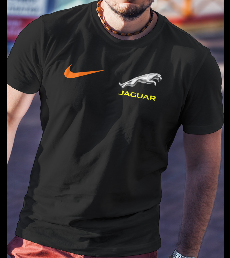 JAGUAR 3 Logo Silver Puma T-Shirt
