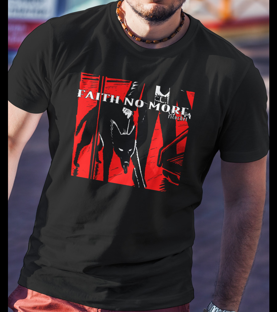Faith No More Ricochet Dog And Man T-Shirt