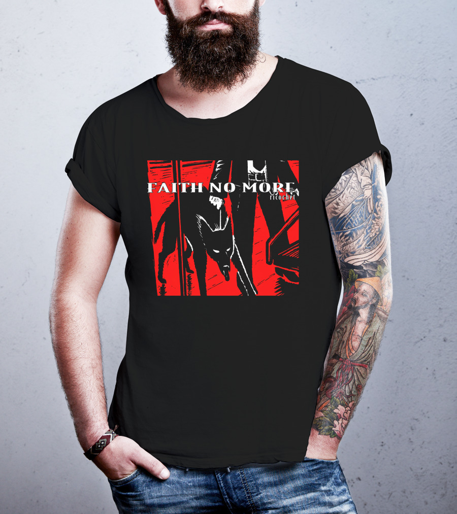 Faith No More Ricochet Dog And Man T-Shirt