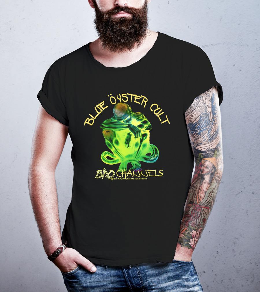 Blue Öyster Cult Bad Channels Original Motion Picture Soundtrack T-Shirt