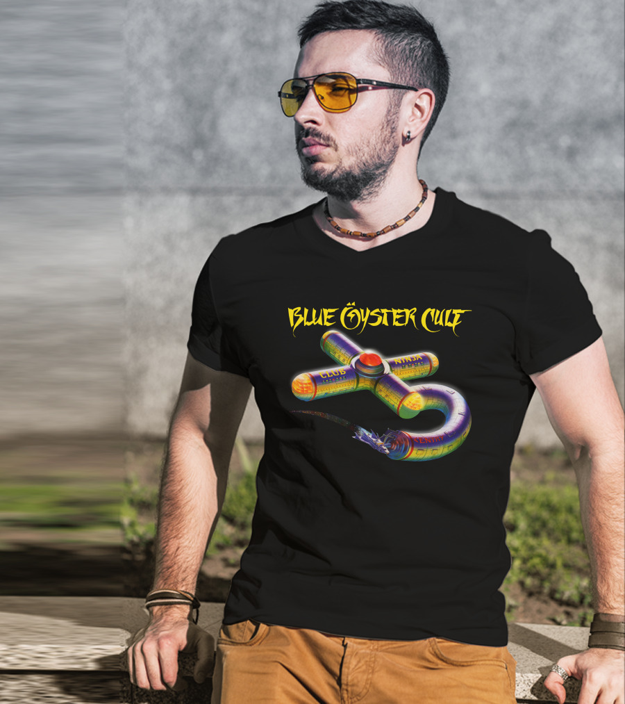 Blue Öyster Cult Club Ninja 1985 Album T-Shirt