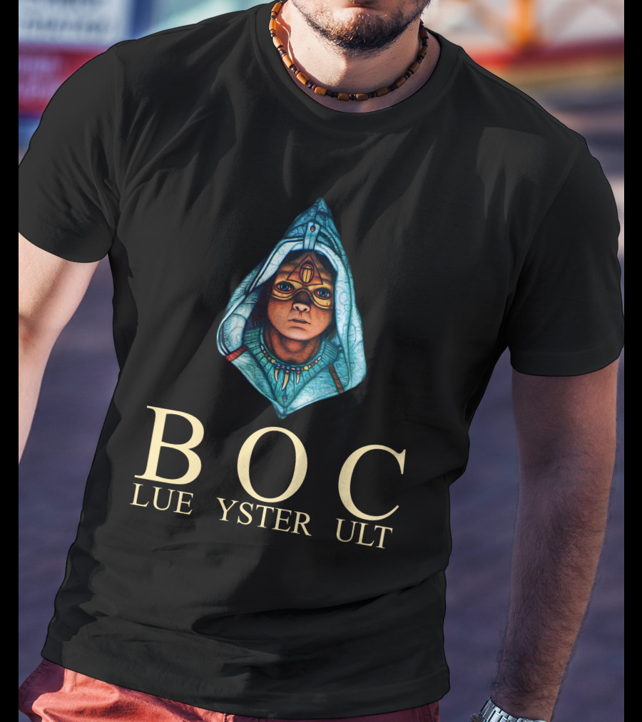 Fire Of Unknown Origin Blue Öyster Cult BOC T-Shirt