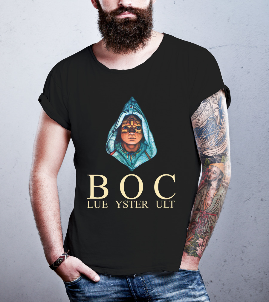 Fire Of Unknown Origin Blue Öyster Cult BOC T-Shirt