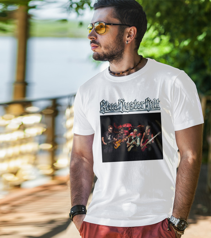 Blue Oyster Cult Live Performance Band Image T-Shirt