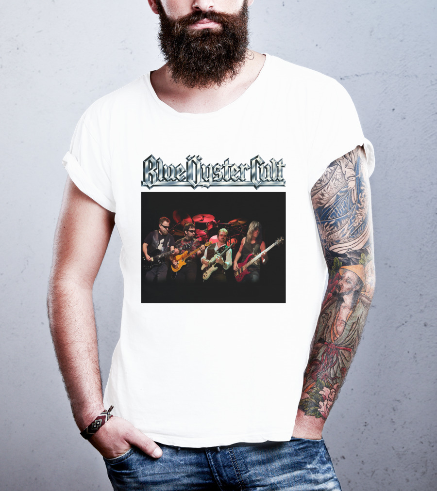 Blue Oyster Cult Live Performance Band Image T-Shirt