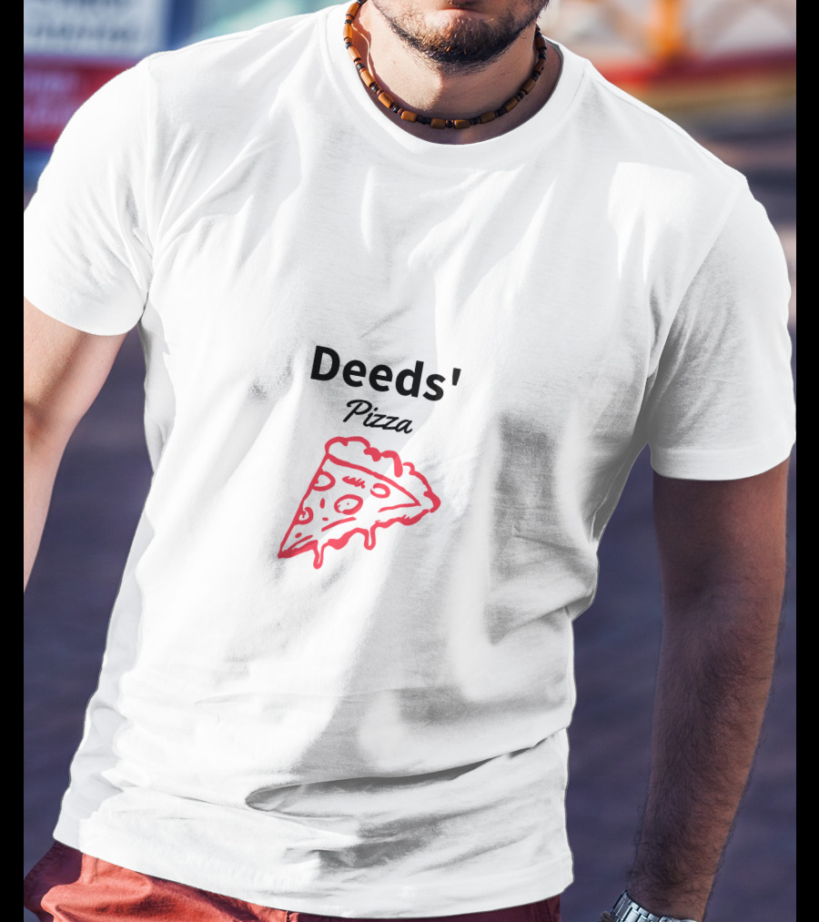 Deeds' Pizza Melty Slice T-Shirt