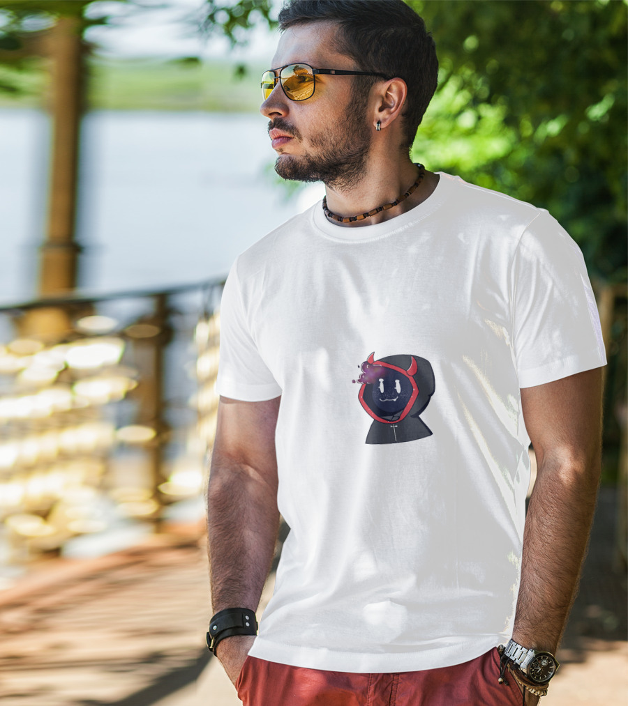 BadBoyHalo Devil Hoodie Galaxy Face T-Shirt