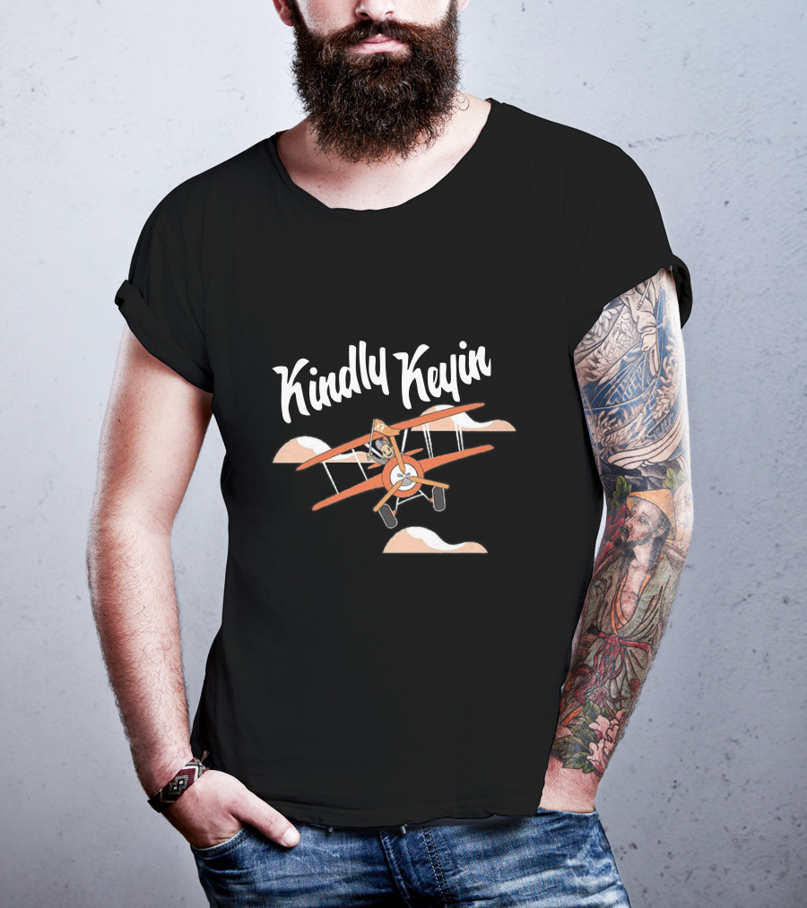 Kindly Keyin Flying Adventure Bi-Plane T-Shirt