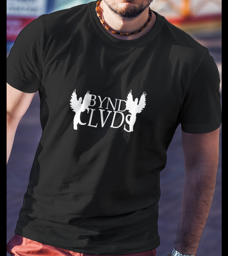 BYNDCLVDS Angel Wings Merch Beyond Clouds T-Shirt