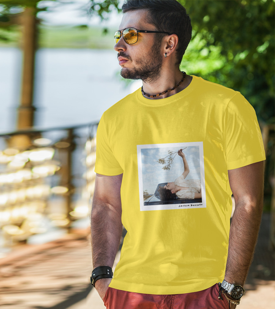Joshua Bassett Floral Pose Vintage Aesthetic T-Shirt