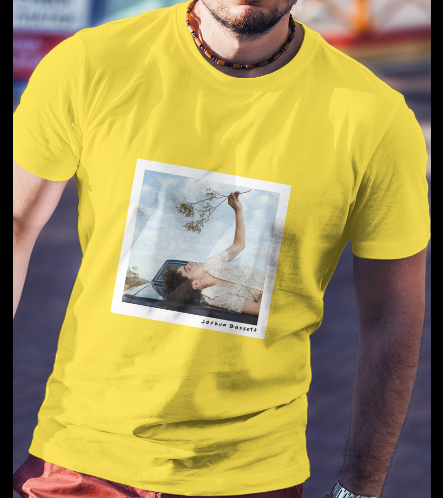Joshua Bassett Floral Pose Vintage Aesthetic T-Shirt