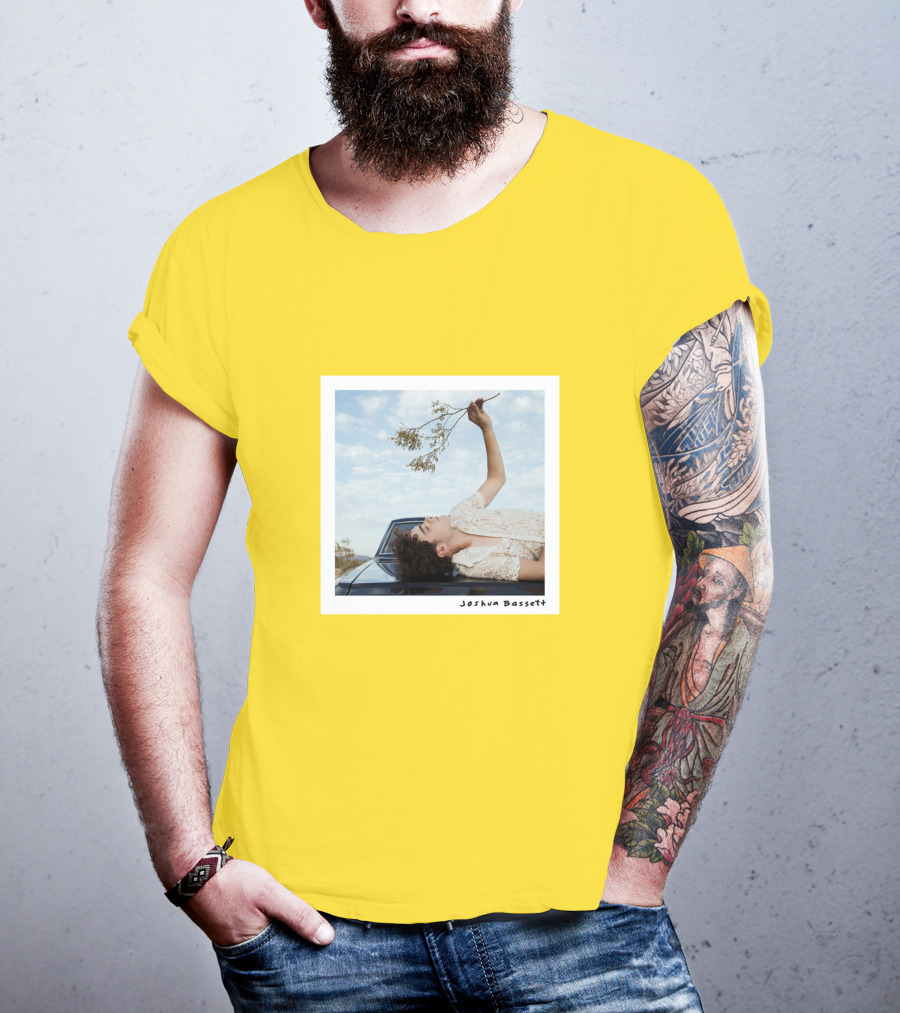 Joshua Bassett Floral Pose Vintage Aesthetic T-Shirt