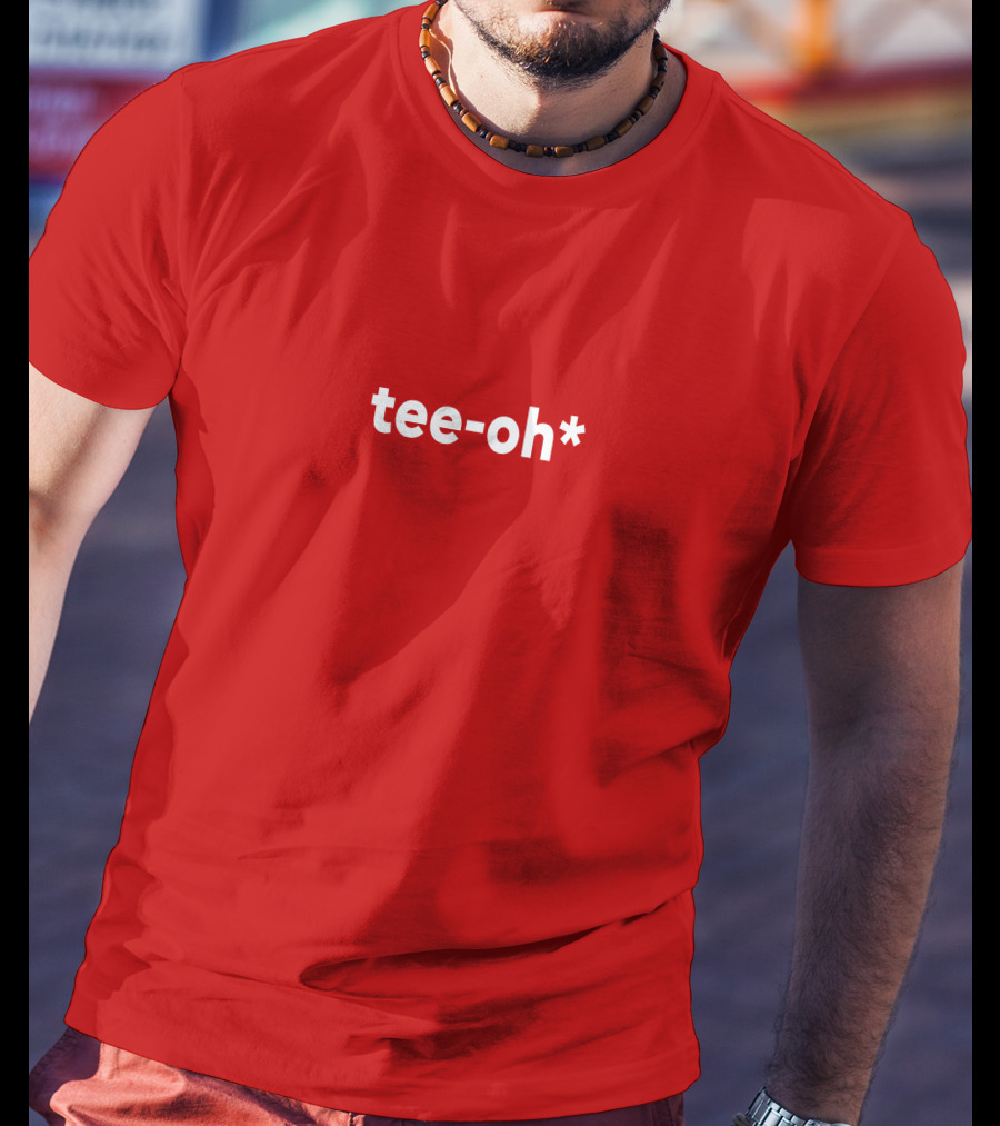 Red Tixxo Jc Caylen Merch Tee-Oh BasiXX Collection T-Shirt