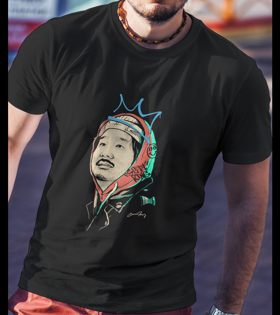 Bobby Lee Slept King Crown Art With Signature T-Shirt