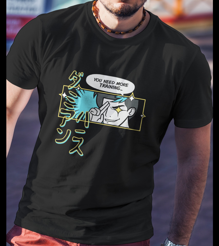 Damien Haas You Need More Training Anime T-Shirt