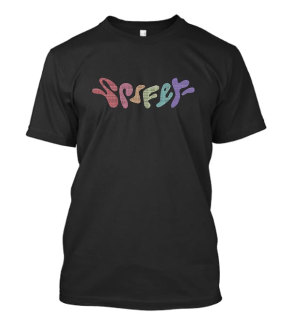 Spifey Store Rainbow Pastel Typography T-Shirt