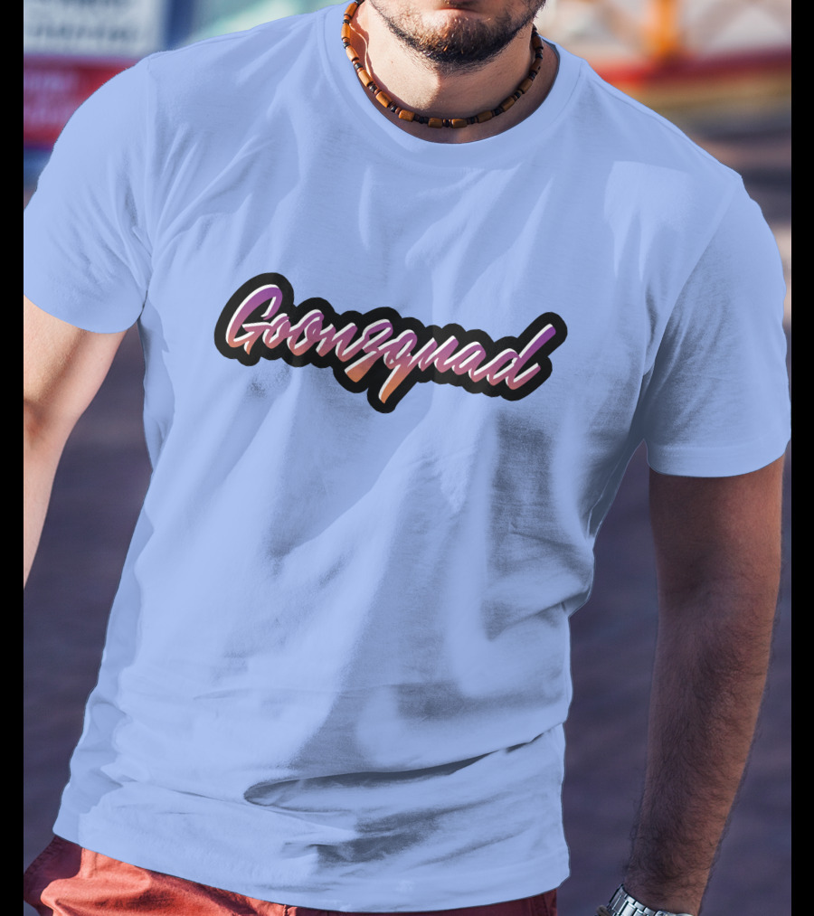 Goonzquad Retro Style Text Gradient T-Shirt