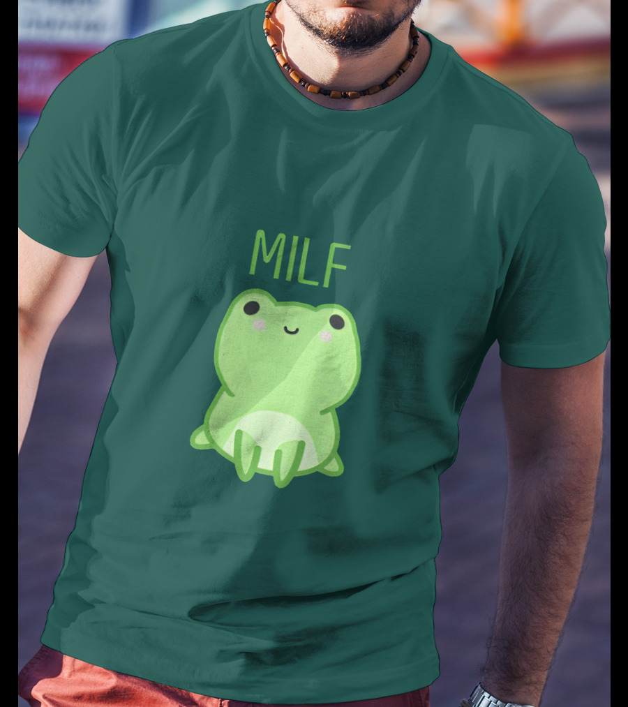 Shop The Man I Love Fwogs MILF Merch Store T-Shirt