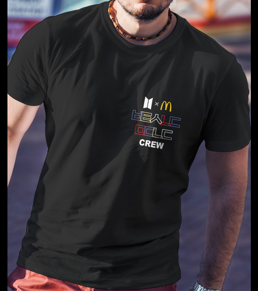 McDonald's X BTS Collaboration Crew T-Shirt