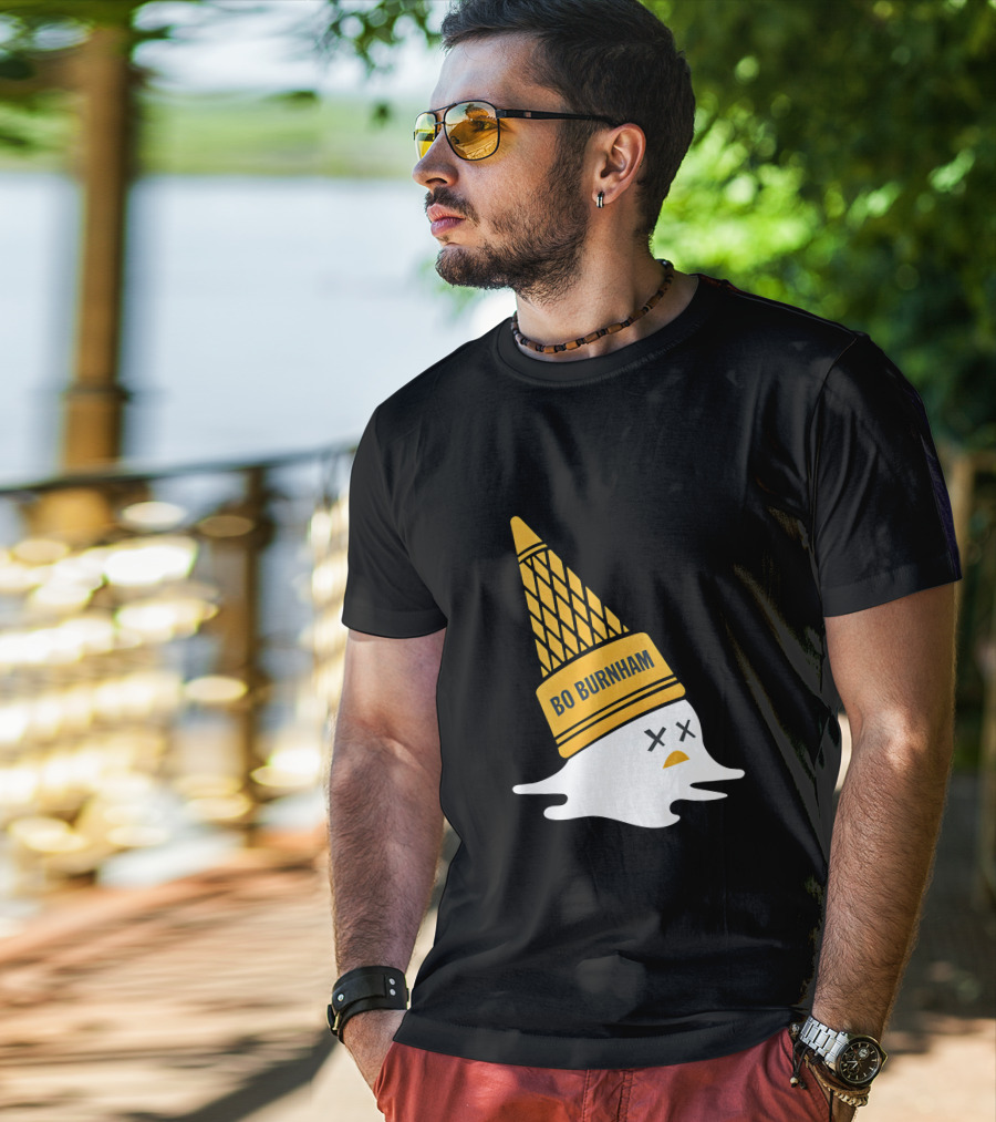 Bo Burnham Melting Ice Cream Cone Emoji Face T-Shirt
