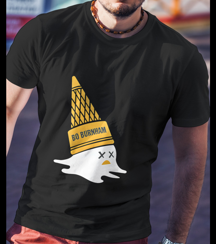 Bo Burnham Melting Ice Cream Cone Emoji Face T-Shirt