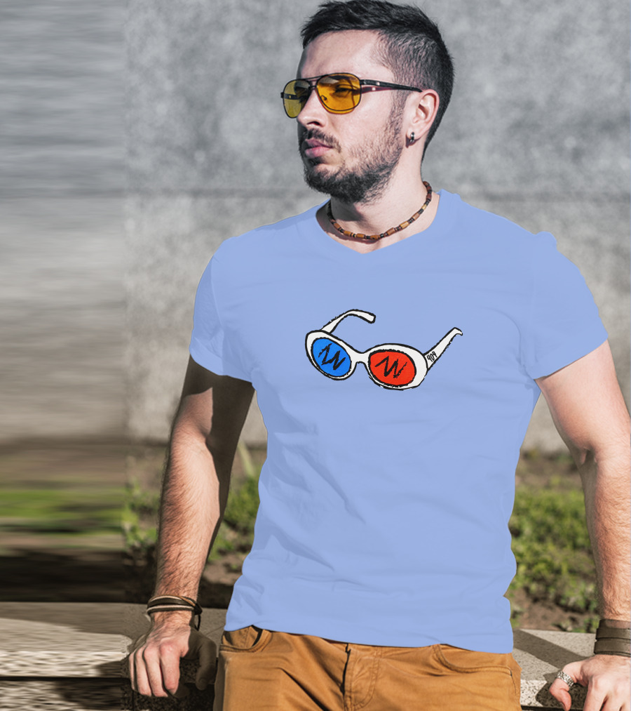 George Not Found 3D Glasses Icon Merch Store T-Shirt