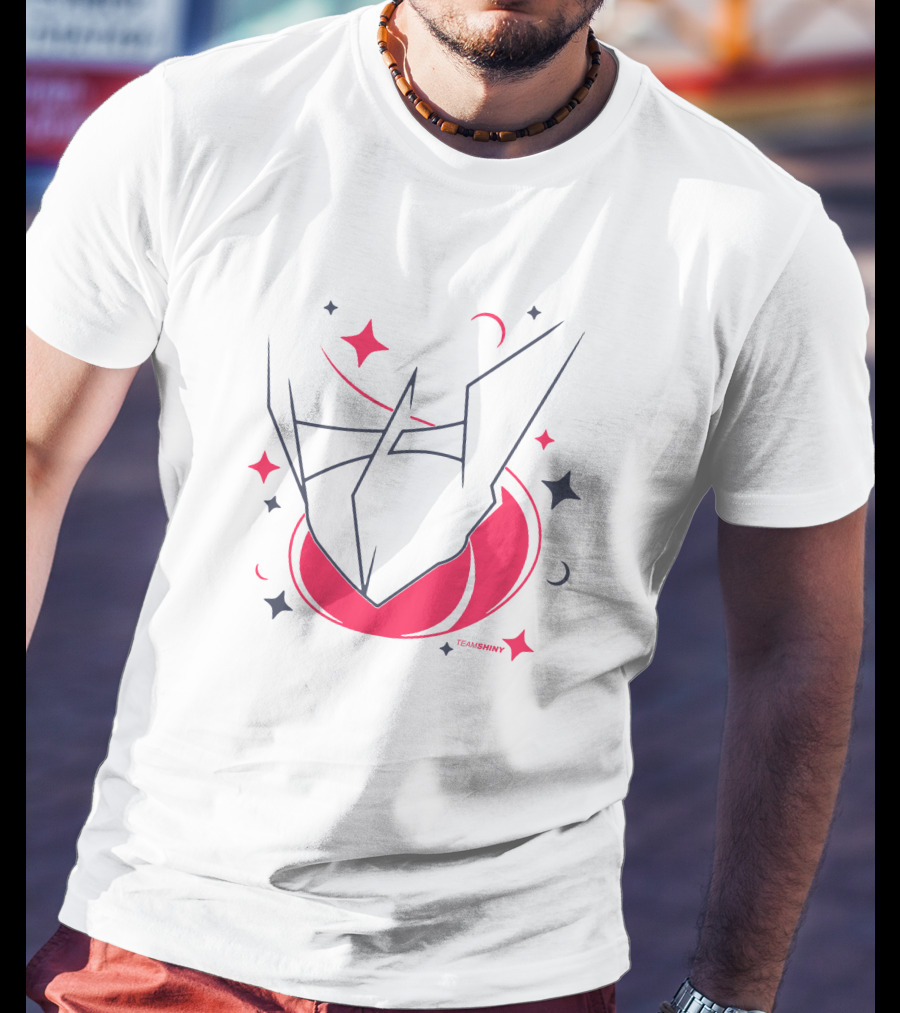 Team Shiny Space Origami 658 T-Shirt