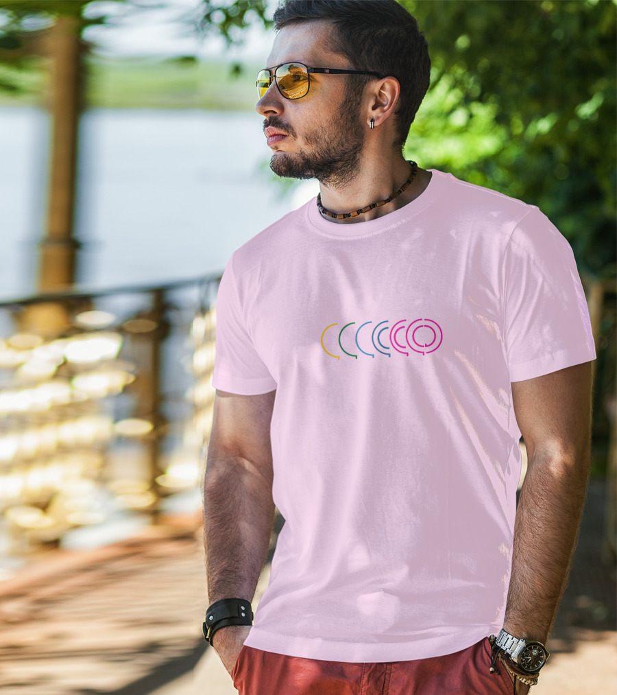 QuarterJade Merch Evolution Colorful Circle T-Shirt