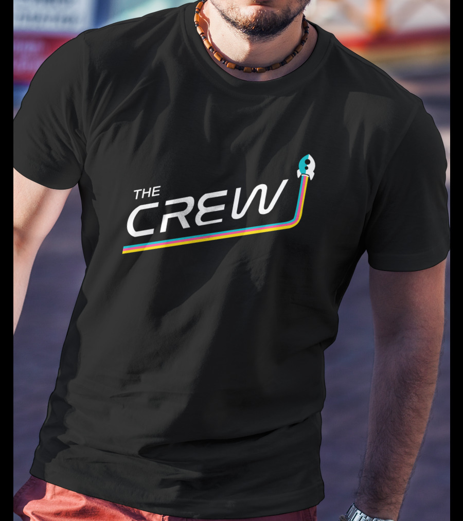 KYR Sp33dy The Crew Rocket And Rainbow Trail Merch T-Shirt