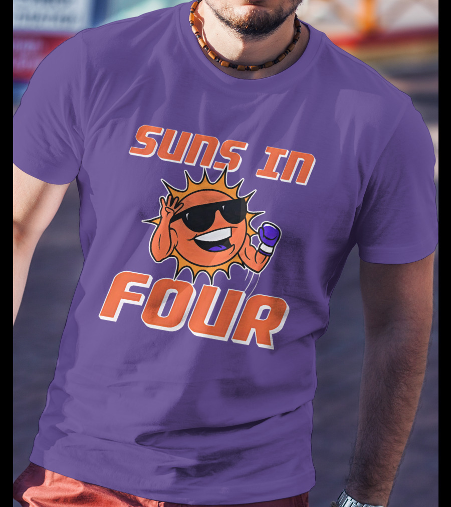 Suns In Four Dave Portnoy Merch Store T-Shirt