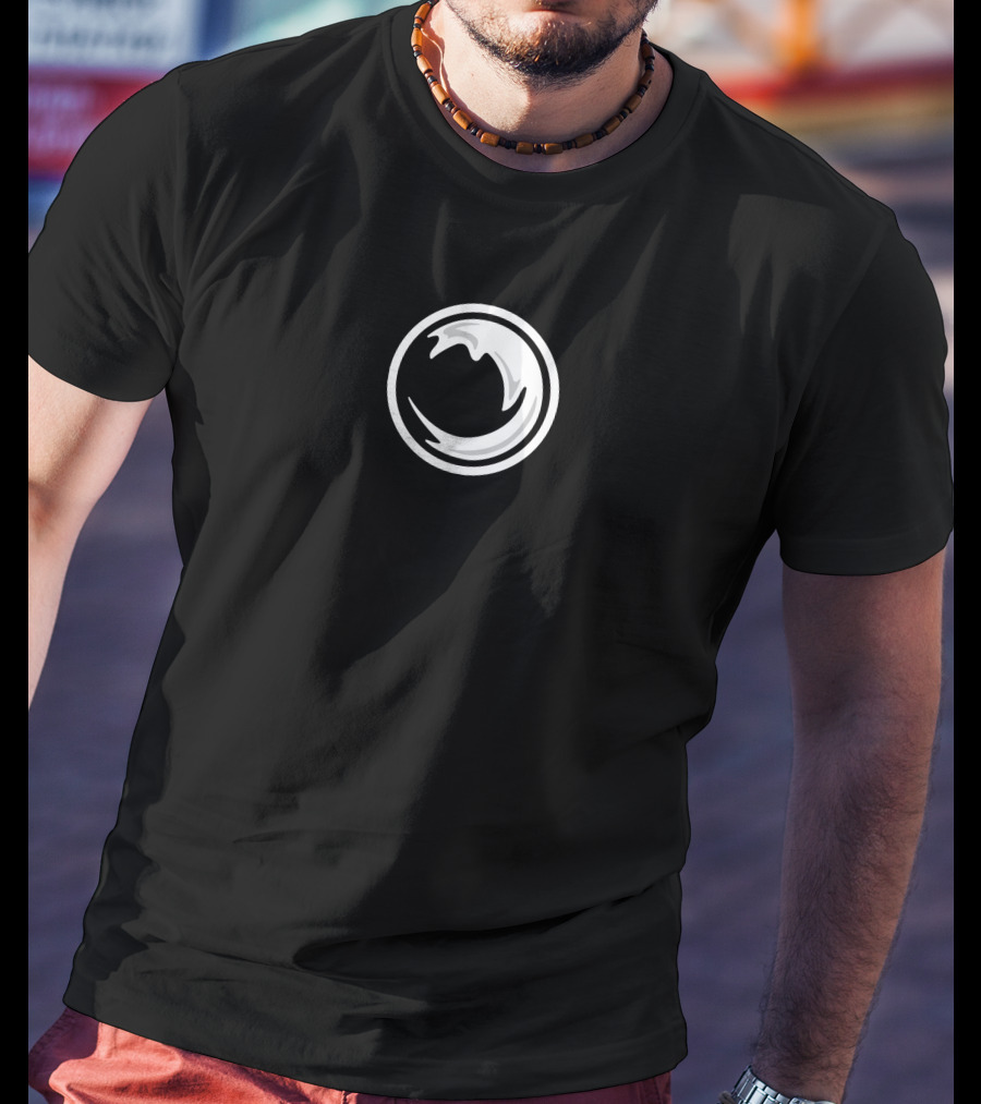 Delirium Wave In Circular Emblem T-Shirt