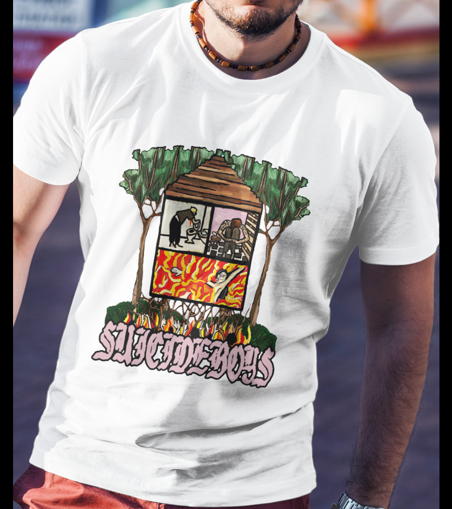 Suicideboys Fire And House Scene T-Shirt