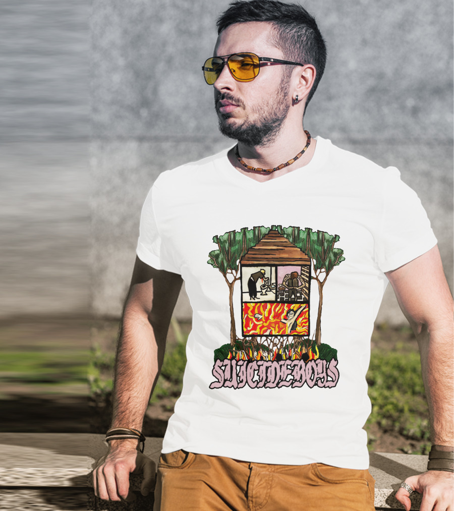 Suicideboys Fire And House Scene T-Shirt