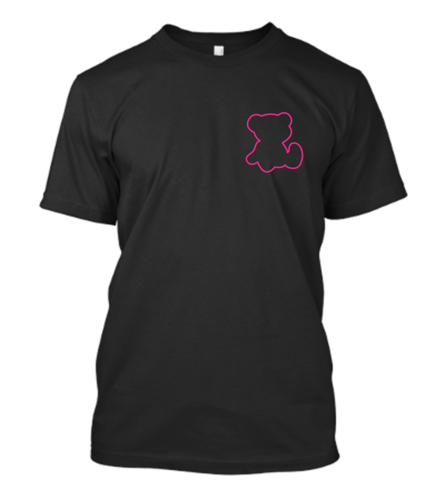 McFly Merch Murder Scene Pink Teddy T-Shirt