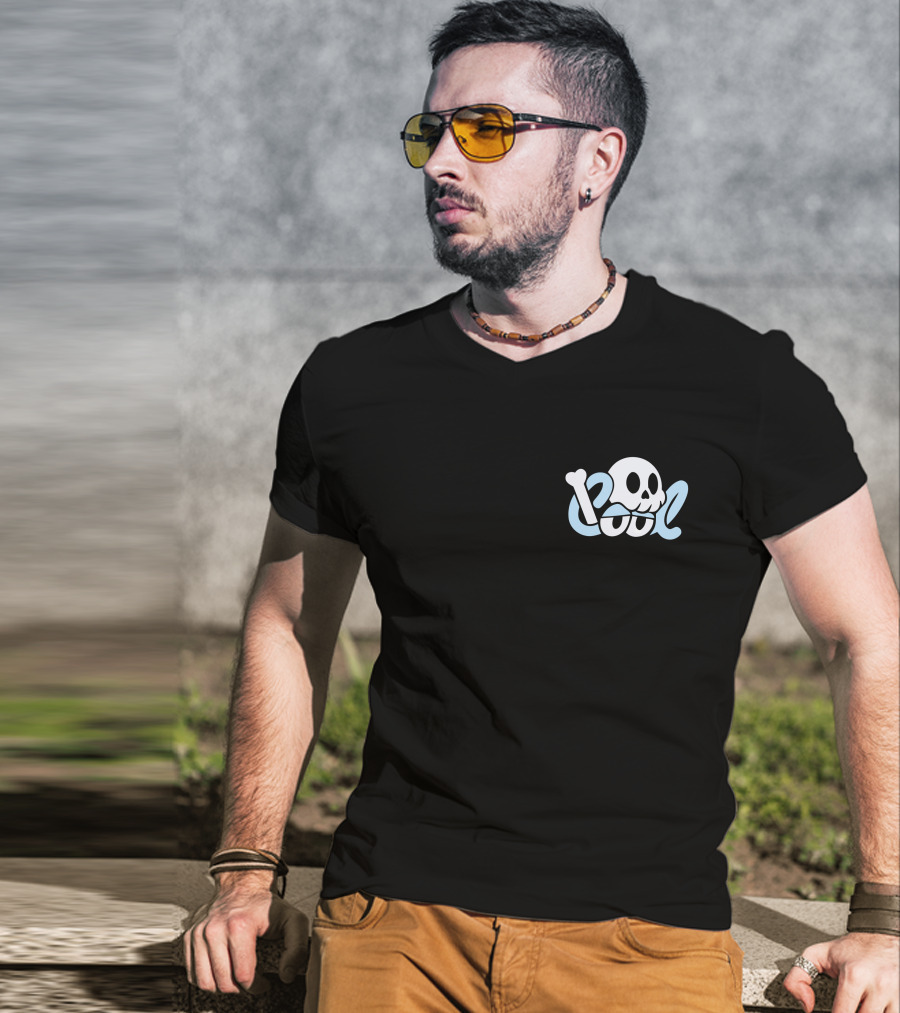 The Bone Cool Cool Skull With Bone T-Shirt