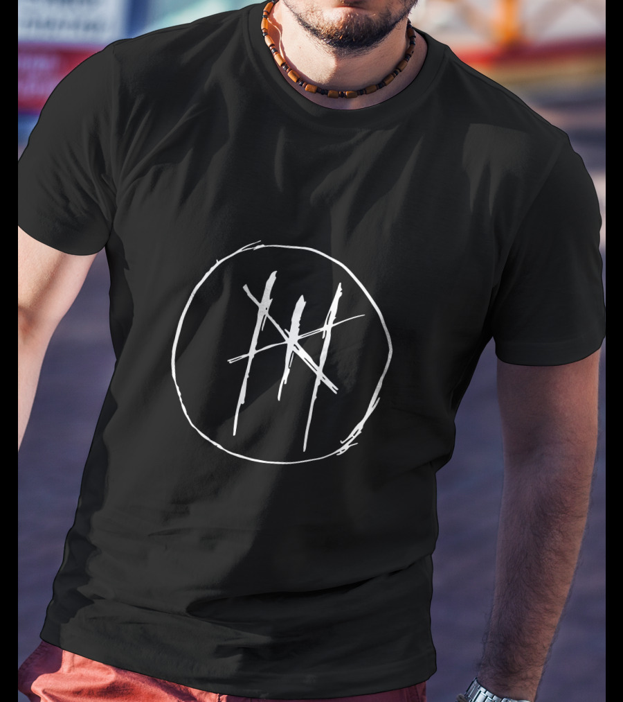 Kings Road Myrkur Merch Store Minimalist Line Circle T-Shirt
